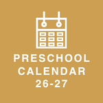 Preschool Calendar